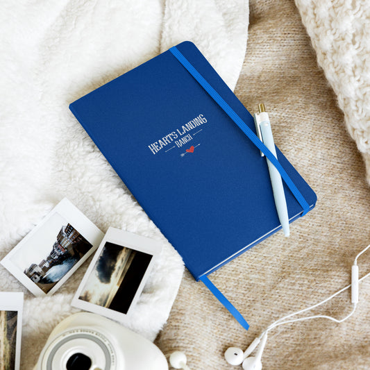Hearts Landing Ranch Notebook - Hardcover bound
